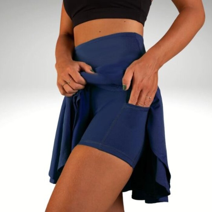 BARA Sportswear BARA Sportswear Flowy hardlooprokje Dark Blue