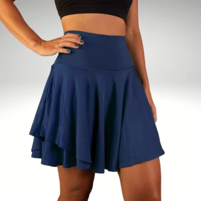 BARA Sportswear BARA Sportswear Flowy hardlooprokje Dark Blue