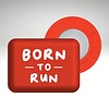BIBBITS Startnummer magneten Born to Run Rood