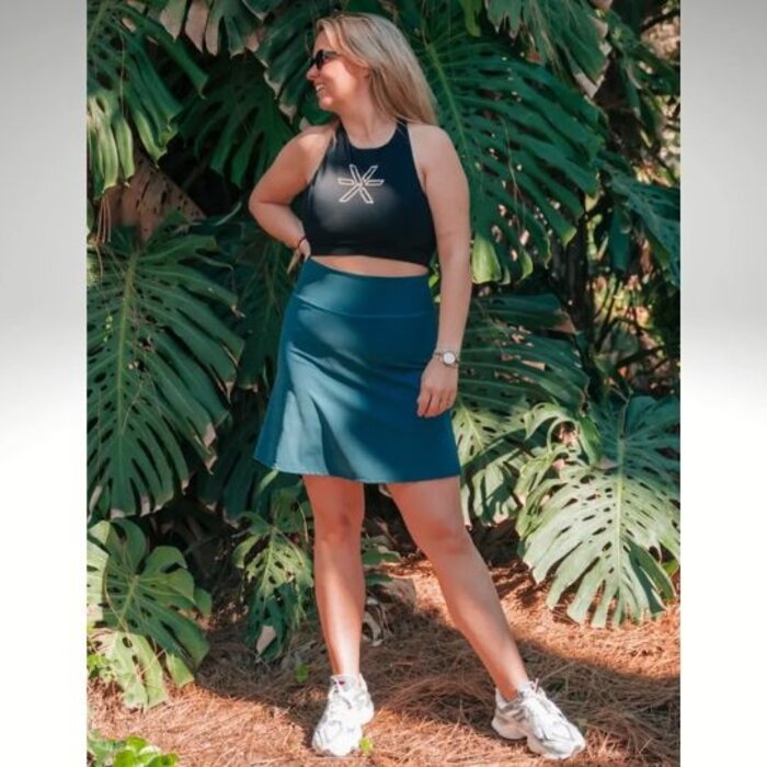 BARA Sportswear Luxe Hardlooprokje Dames Jade – BARA Sportswear