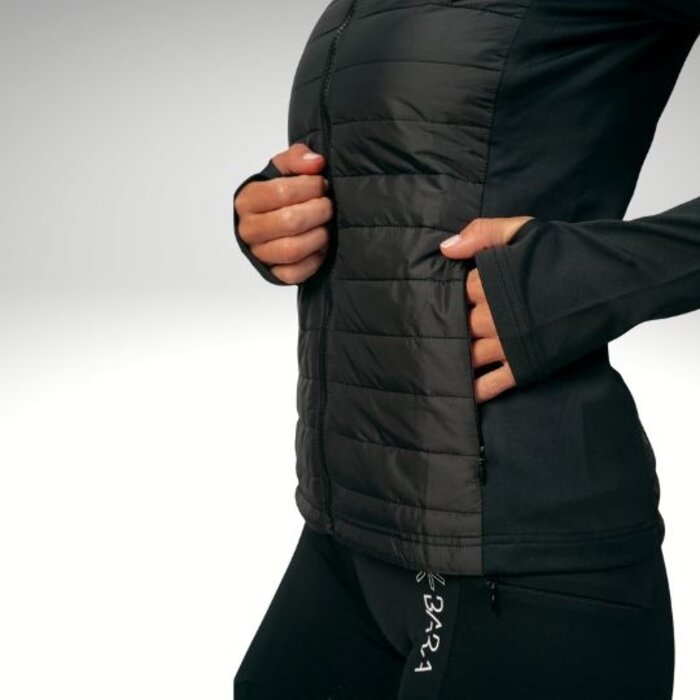 BARA Sportswear BARA Sportswear Padded Active hardloopjack zwart