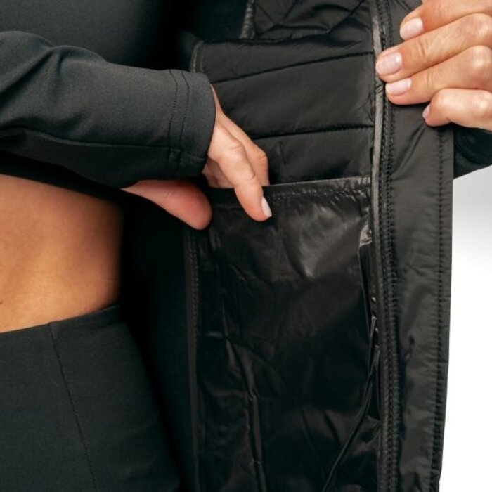 BARA Sportswear BARA Sportswear Padded Active hardloopjack zwart