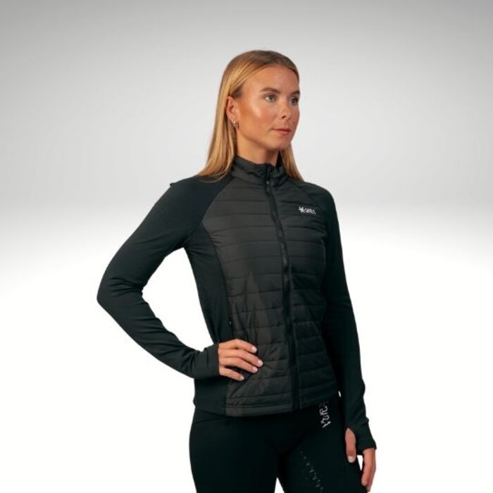 BARA Sportswear BARA Sportswear Padded Active hardloopjack zwart