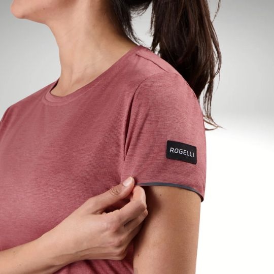 ROGELLI SPORTSWEAR Rogelli dames hardloopshirt korte mouw Distance Chutney