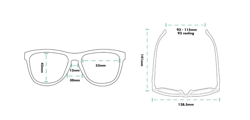 GOODR Goodr Sunglasses Don't make me Blush