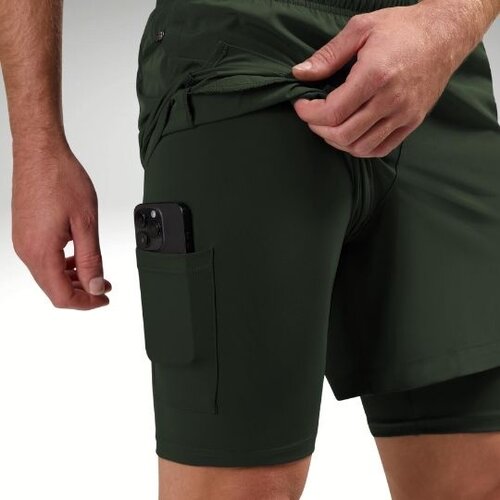 Hardloopbroek met zakken voor mobiel