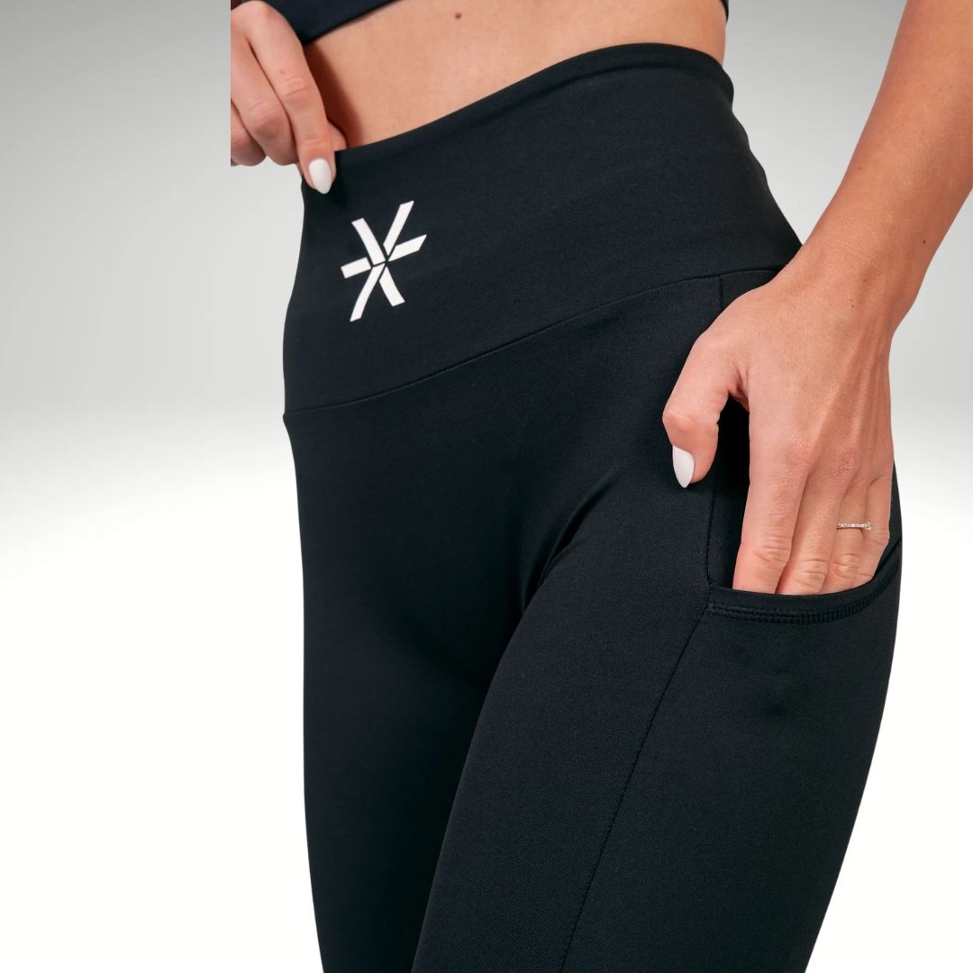 BARA Sportswear BARA Sportswear Black Utility Pocket tights