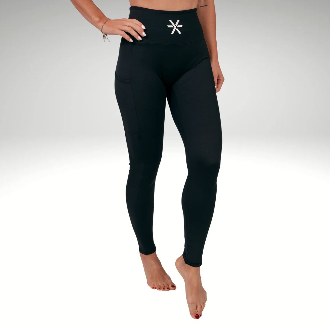 BARA Sportswear BARA Sportswear Black Utility Pocket tights