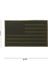 101 inc EMBLEEM 3D PVC USA SUBDUED