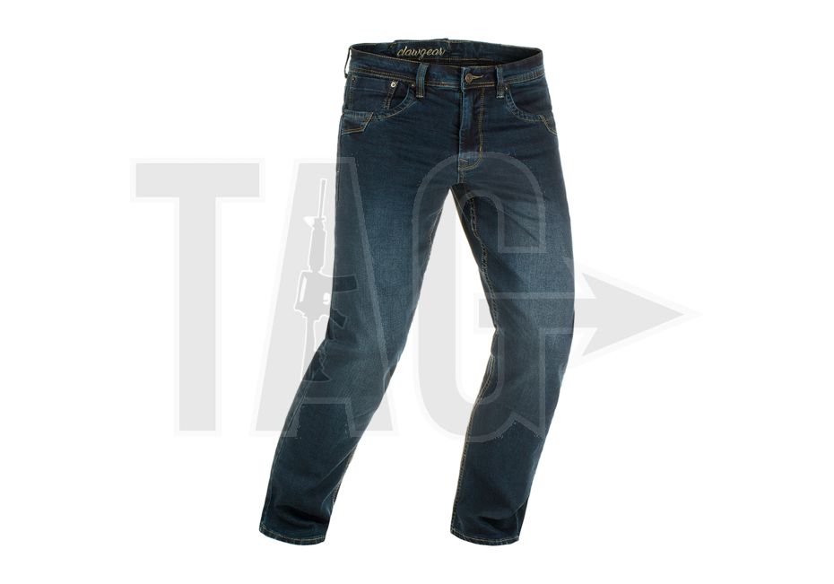 Claw Gear Blue Denim Tactical Jeans Midnight Washed