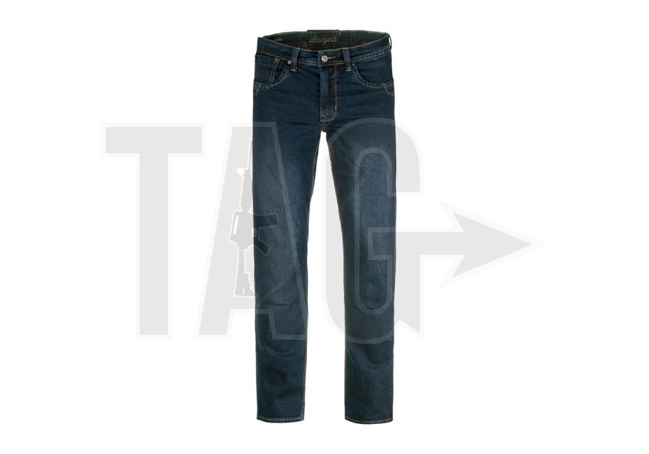 Claw Gear Blue Denim Tactical Jeans Midnight Washed