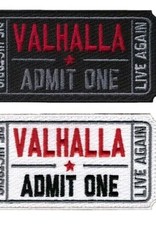 Tactical Velcro Ticket to Valhalla Morale Military Tactical Vikings Mad