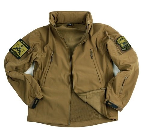 101 inc Soft Shell jack tactical - Khaki