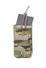 Warrior Assault Systeem Single M4 Molle Open M4 5.56mm Mag Pouch / bungee Retention div kleuren W-EO-SMOP-5.56