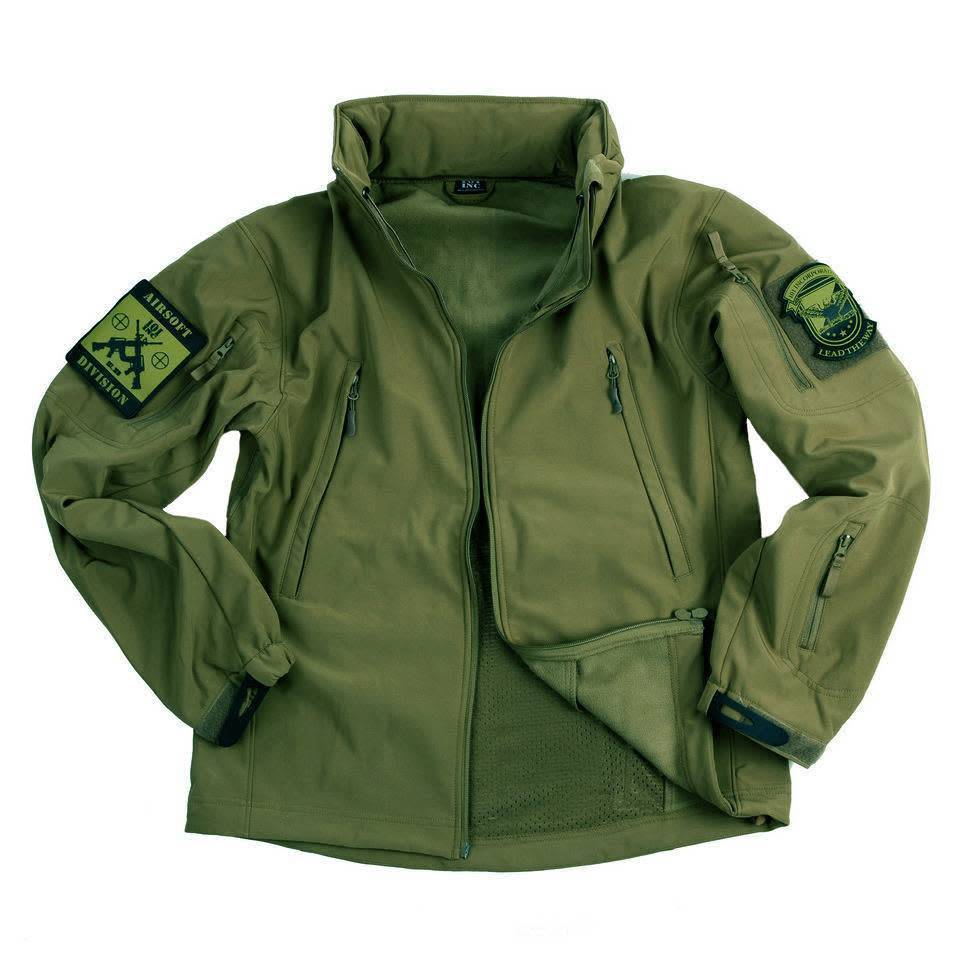 101 inc Soft Shell jack tactical Green