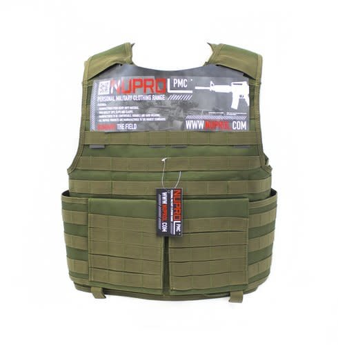 Nuprol NP PMC Plate Carrier - Green