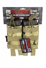 Nuprol NuProl PMC M4 Double Open Mag Pouch - NP Camo