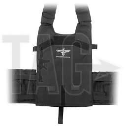 Invader Gear 6094A-RS Plate Carrier Black