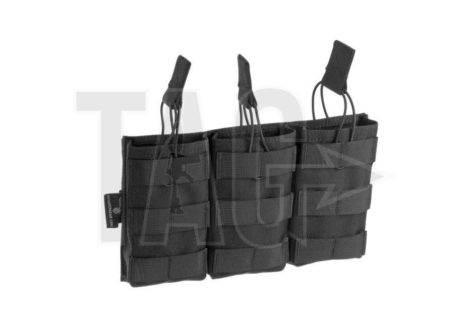 Invader Gear 5.56 Triple Direct Action Mag Pouch Black