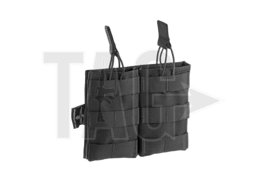 Invader Gear 5.56 Double Direct Action Mag Pouch Black