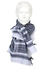 PLO sjaal Zwart-wit
