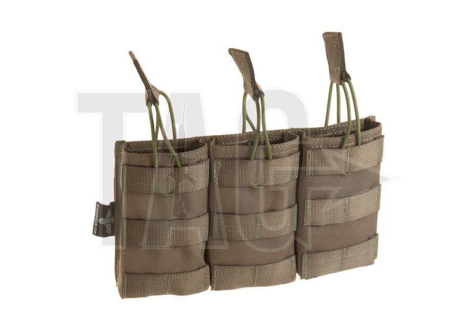 Invader Gear 5.56 Triple Direct Action Mag Pouch Ranger Green