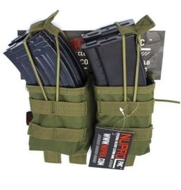Nuprol PMC AK Double Open Mag Pouch - OD