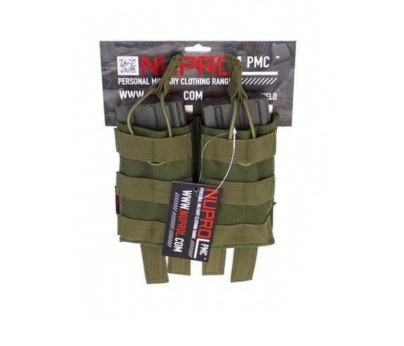 Nuprol PMC AK Double Open Mag Pouch - NP Camo