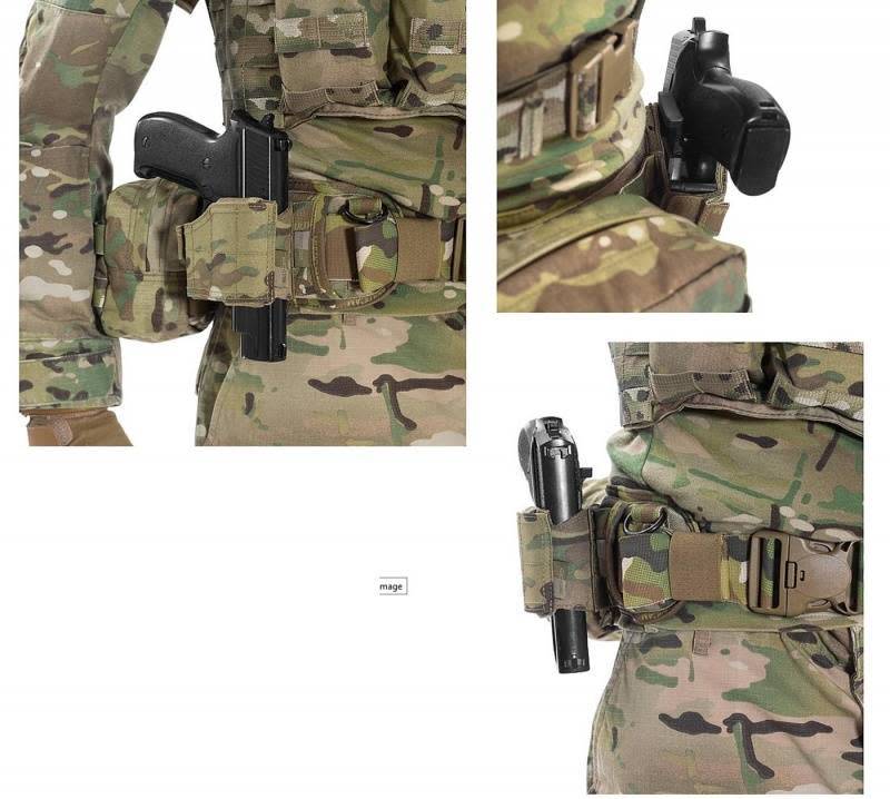 Warrior Assault Systeem MOLLE Universal Pistol Holster (MULTICAM) W-EO-UPH-MC