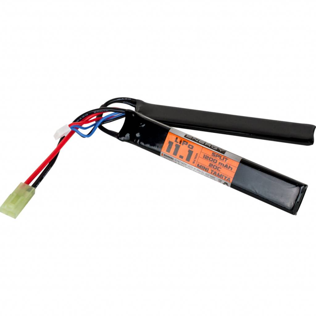 Valken Valken ENERGY LIPO 11.1V 1200MAH 20C SADDLE BATTERY