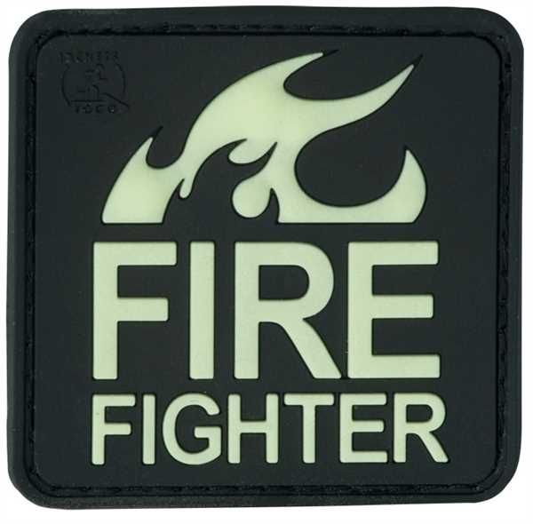 Copy of Fire Fighter Rubber Patch Rood