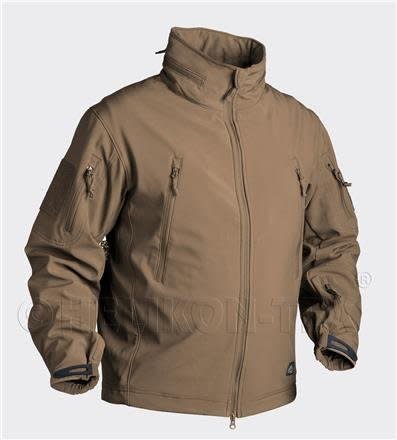 Helikon-Tex GUNFIGHTER Jacket Coyote - Shark Skin Windblocker
