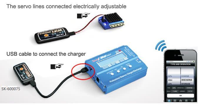 Skyrc Wifi Module voor de imax B6ac V2