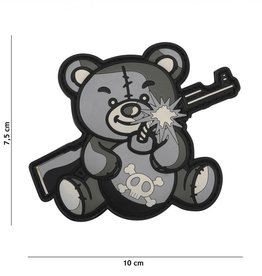 101 inc Copy of EMBLEEM 3D PVC TERREUR TEDDY GROEN