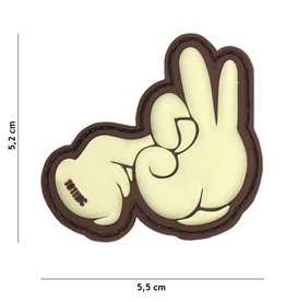 Copy of PVC FUCK FINGERS Groen