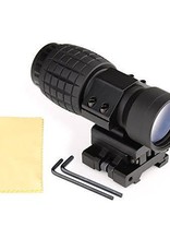 aim-O ET Style 4X FXD Magnifier with Adjustable QD Mount