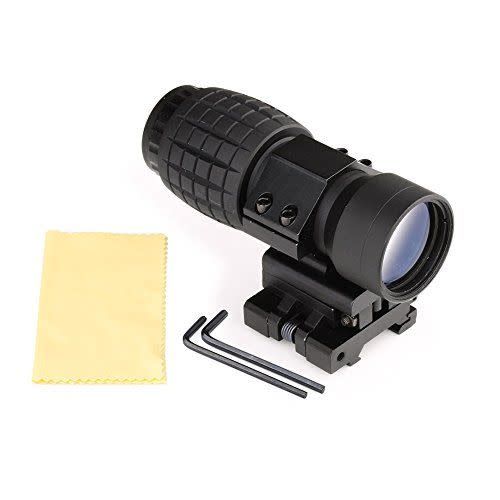 aim-O ET Style 4X FXD Magnifier with Adjustable QD Mount