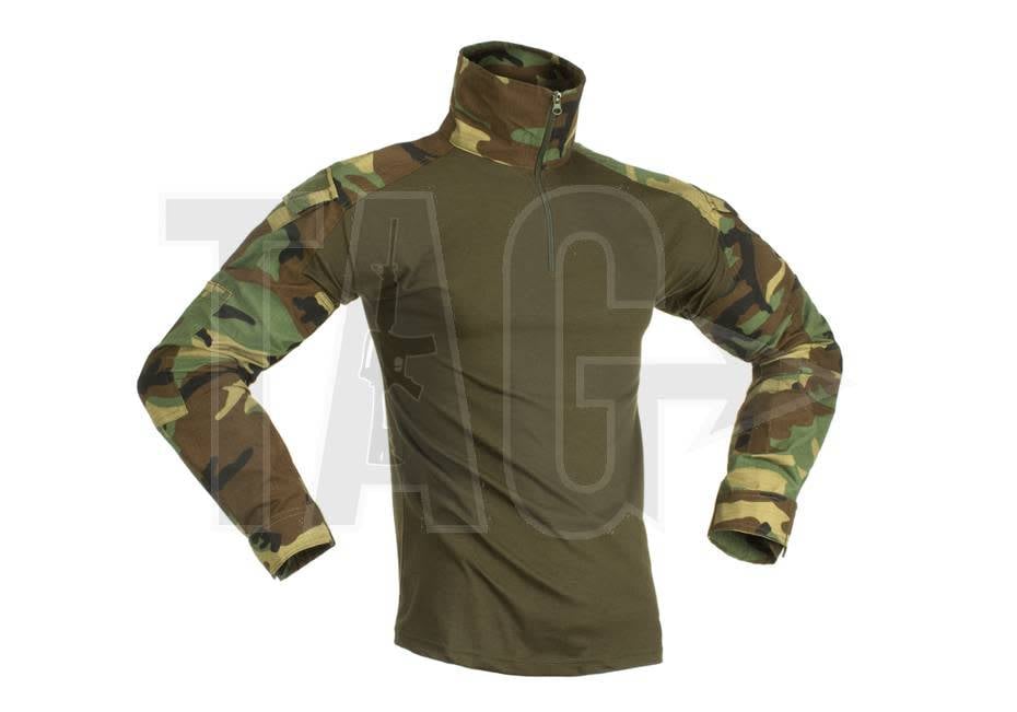 Invader Gear COMBAT SHIRT Woodland Revenger TDU