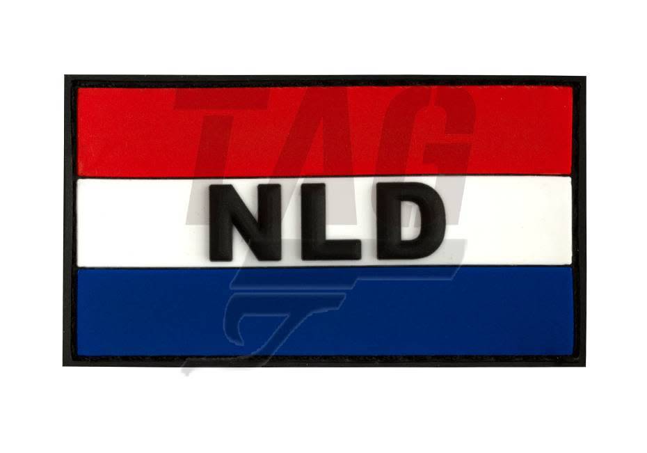 Netherlands Rubber Patch Color