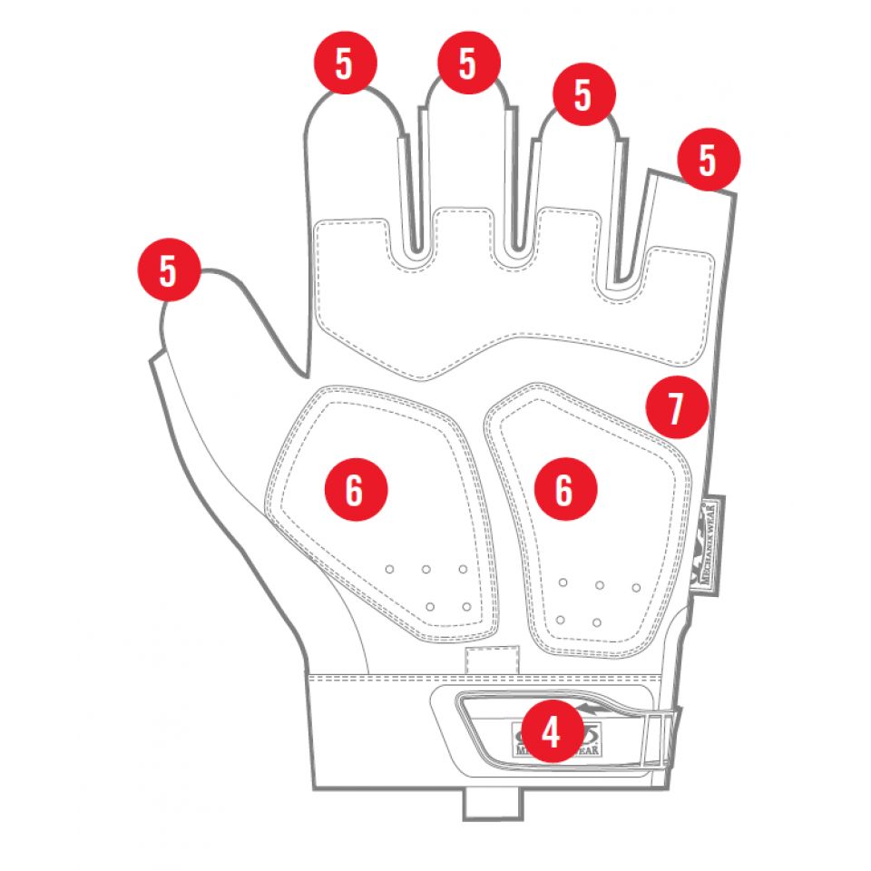 Mechanix Wear M-PACT FINGERLESS COVERT