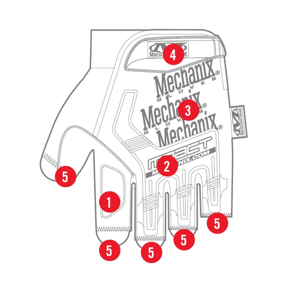 Mechanix Wear M-PACT FINGERLESS COYOTE