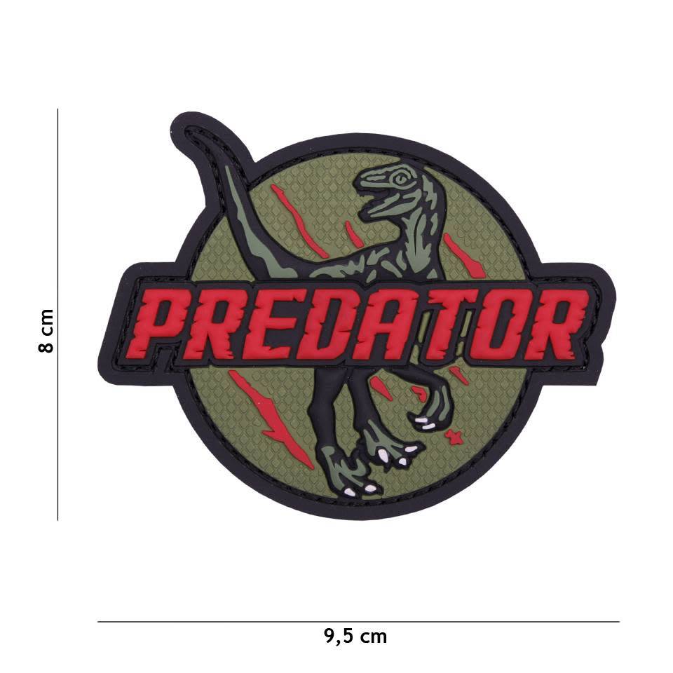 3D PVC Predator rood