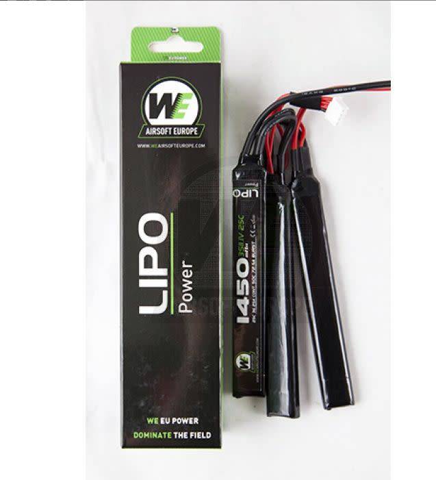 Nuprol 1450mah 11.1v 25c Lipo Nunchuck Type