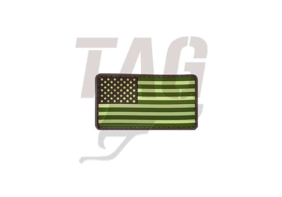 US Flag Rubber Patch (OD)