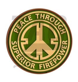 Peace Rubber Patch Pvc (Multicam)