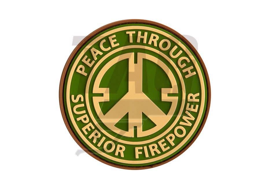 Peace Rubber Patch Pvc (Multicam)