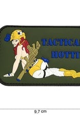 EMBLEEM 3D PVC TACTICAL HOTTIE GROEN