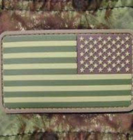 US Flag Rubber Patch reverse (Multicam)