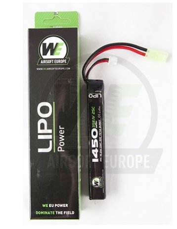 Nuprol 1450mah 11.1v 25c Lipo Stick Type