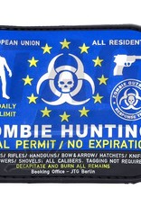 101 inc Zombie Hunter Rubber Patch